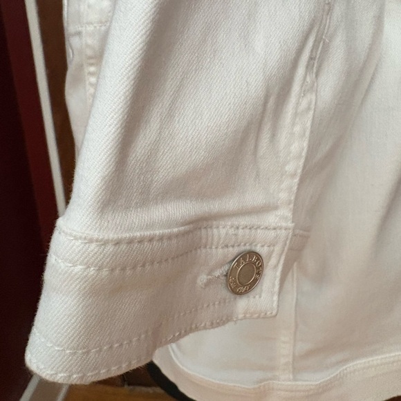 Talbots white Jean Jacket - Picture 2 of 6